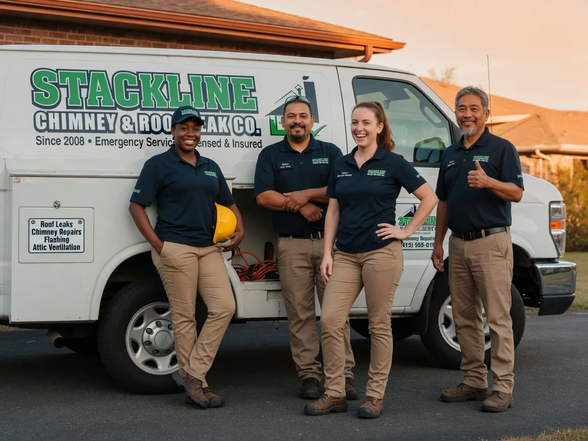 Chimney flashing repair company in Terrebonne, OR
